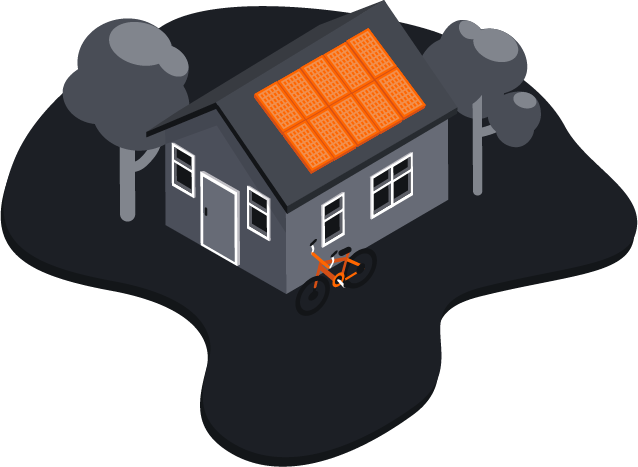 woning zonnepanelen